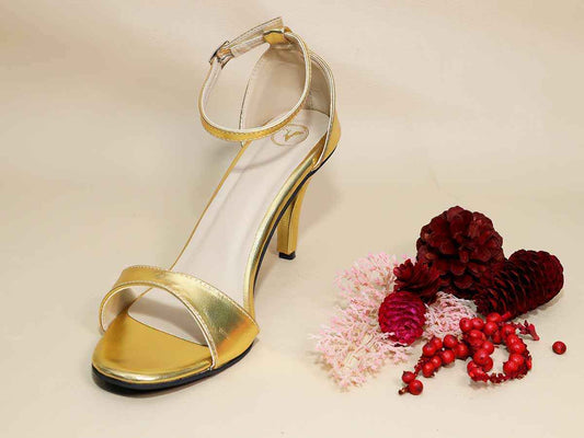 Gold Basic Pencil Heel
