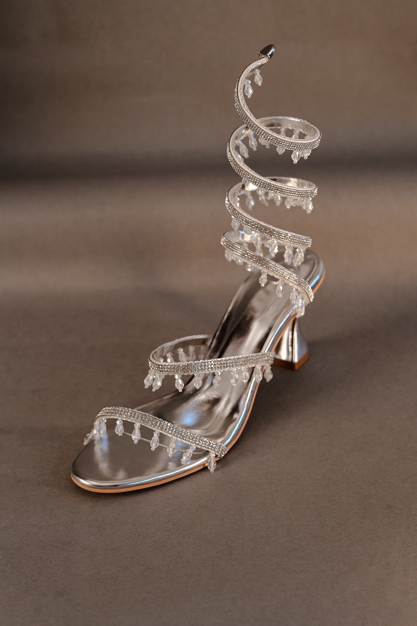 Silver Spring Open Toe Heel Sandals