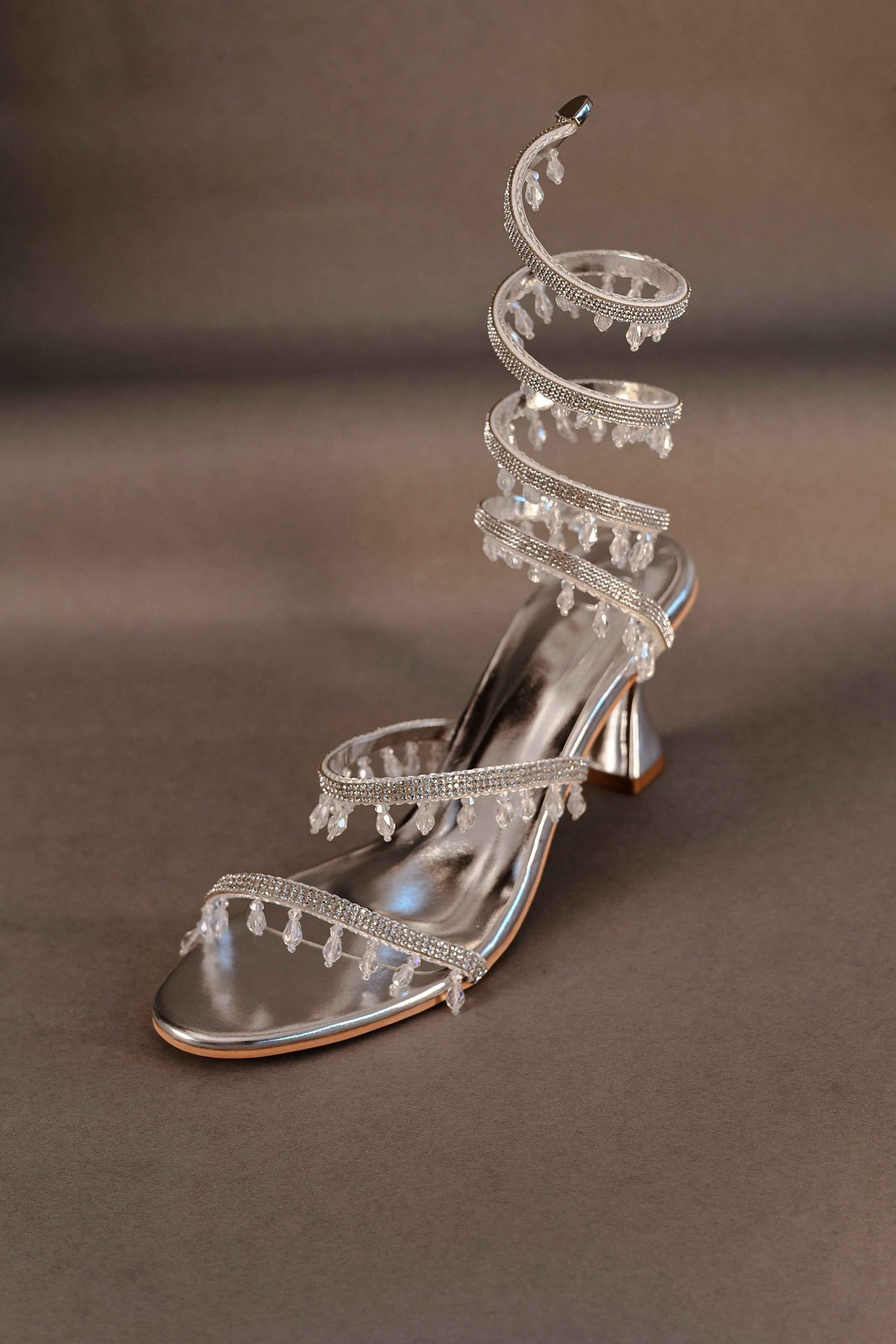 Silver Spring Rubina Dilaik Open Toe Heel Sandals