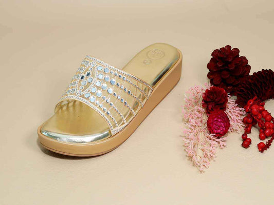 Gold Mirror Wedges
