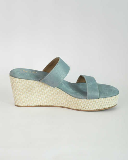 Blue Open Toe Board Fit wedge