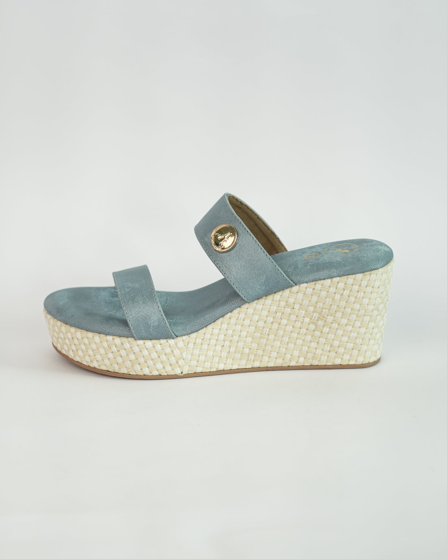 Blue Open Toe Board Fit wedge