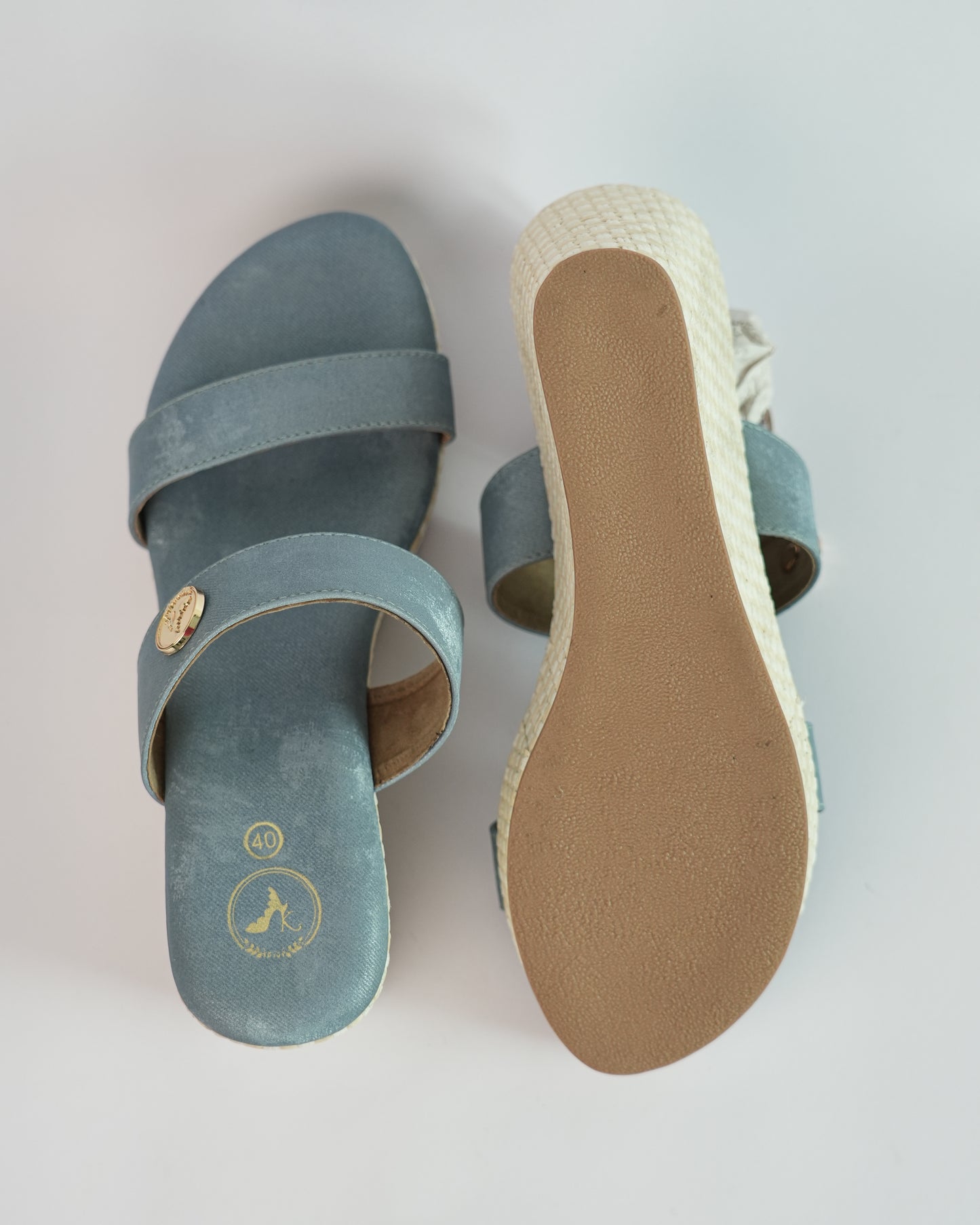 Blue Open Toe Board Fit wedge