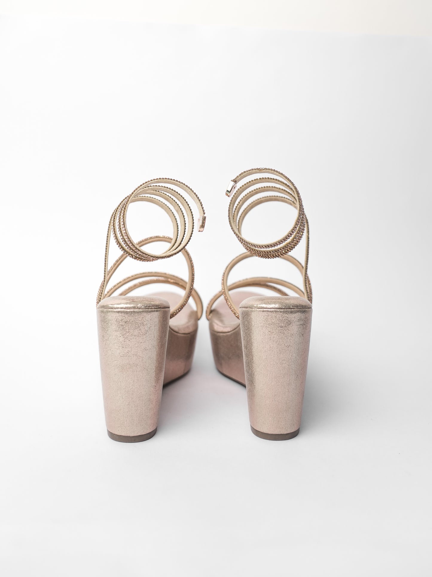 Gold Open Toe Sunshine spring Wedge