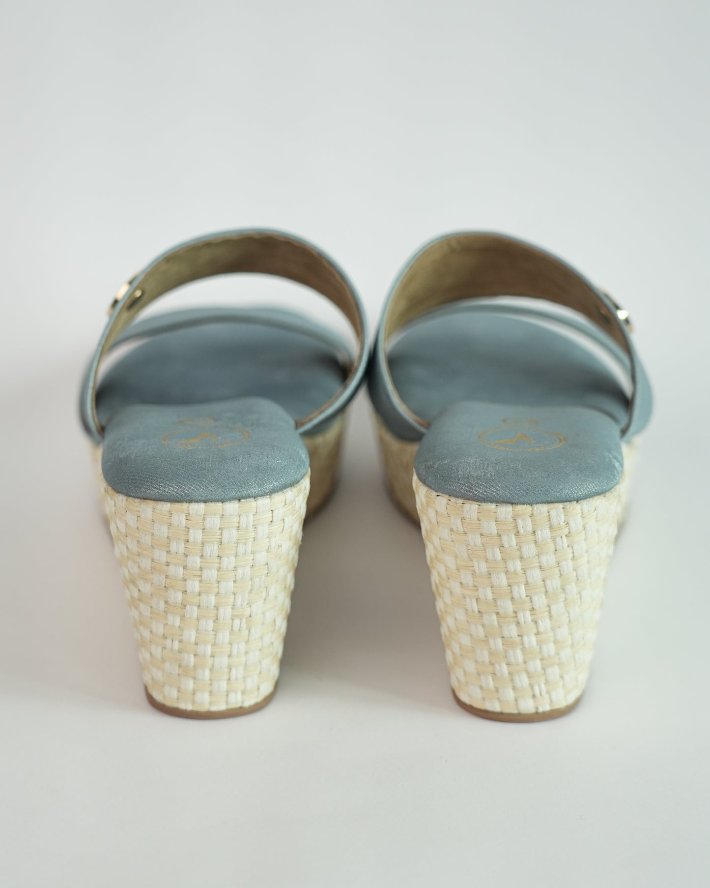 Blue Open Toe Board Fit wedge