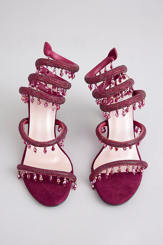 Red Panther With Work Heel
