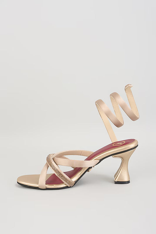 Champange Soft Spring Heel