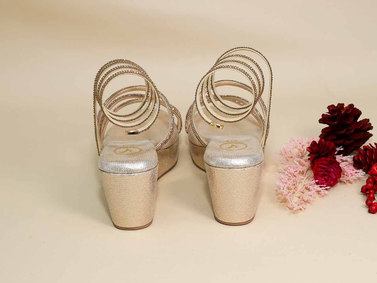 Baby Gold Spring Wedges