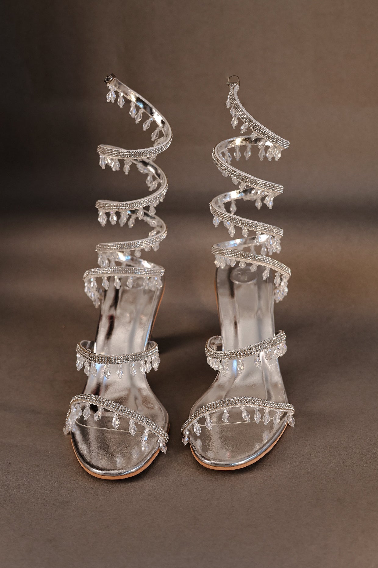 Silver Spring Open Toe Heel Sandals
