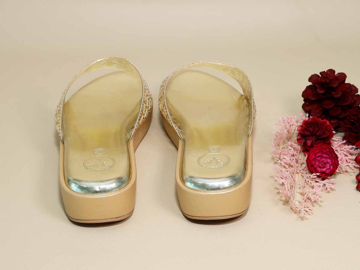 Gold Mirror Wedges