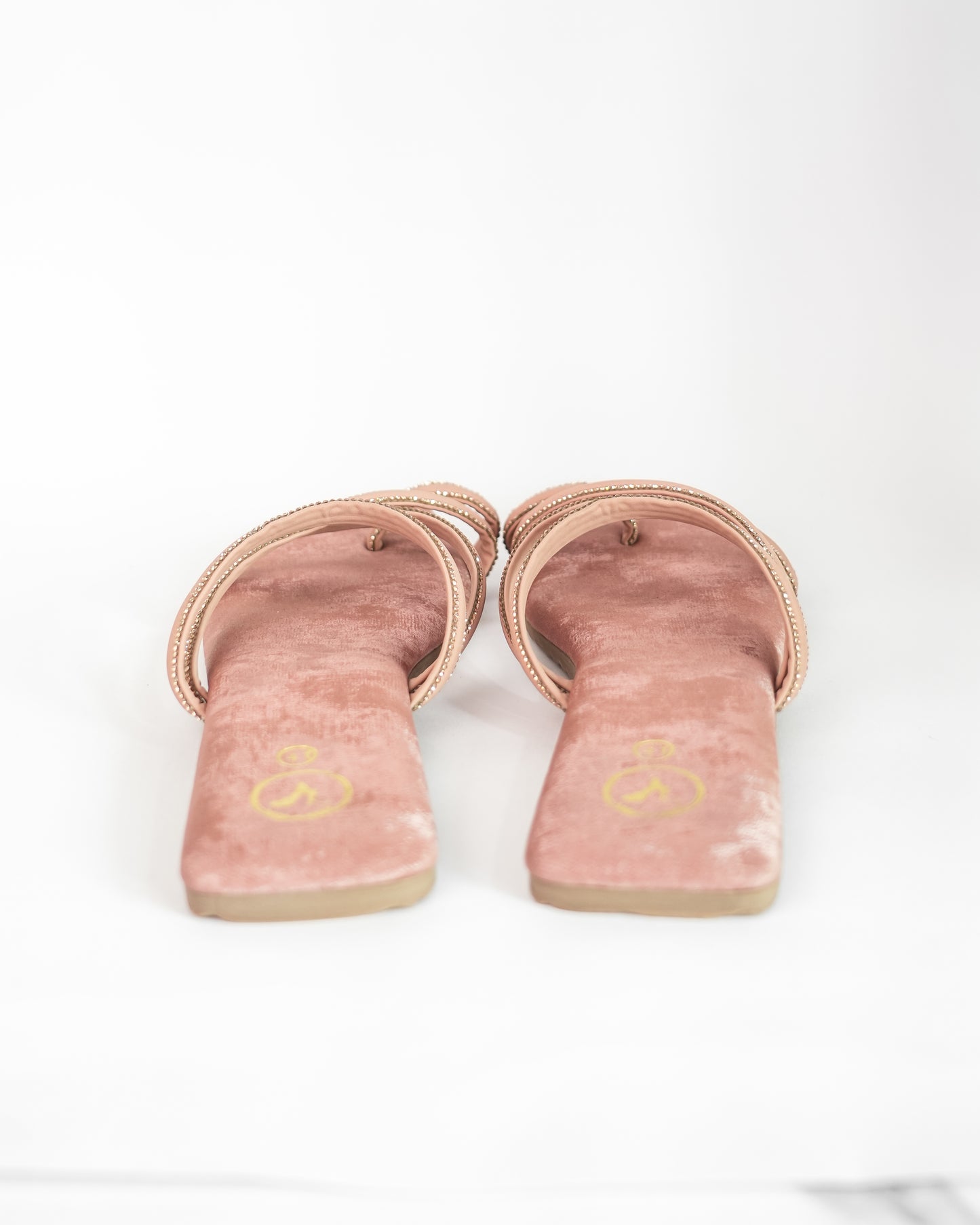 Pink Open Toe Slip-on closure Asha  Flats