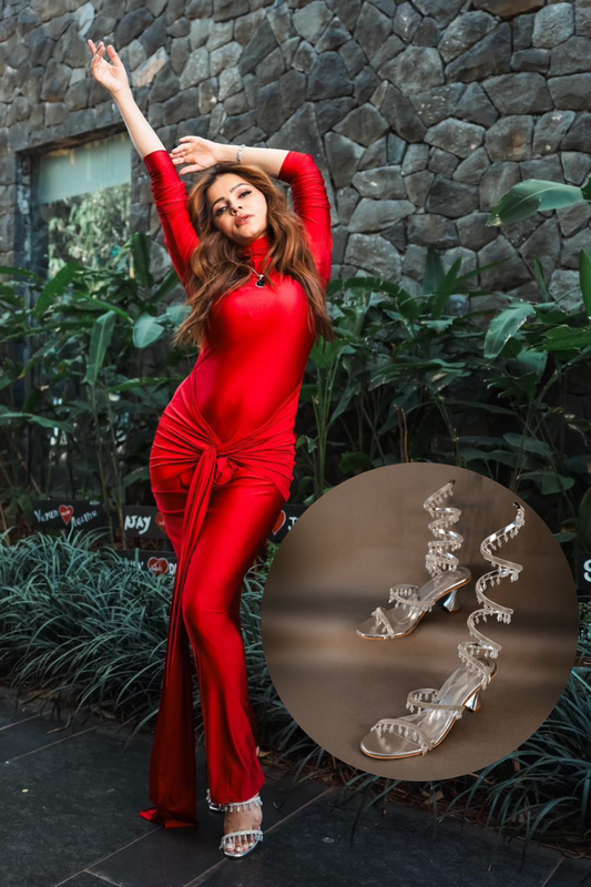 Silver Spring Rubina Dilaik Open Toe Heel Sandals