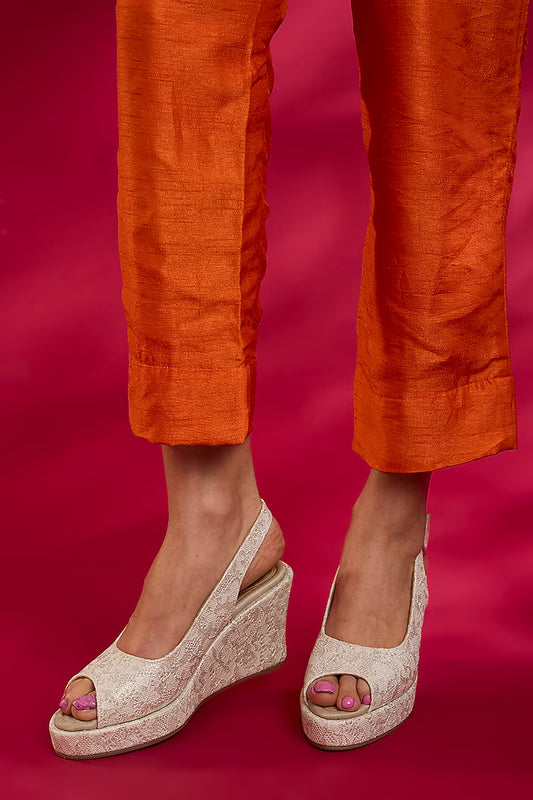 Gold Peeptos Wedge