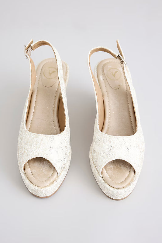 Gold Peeptos Wedge
