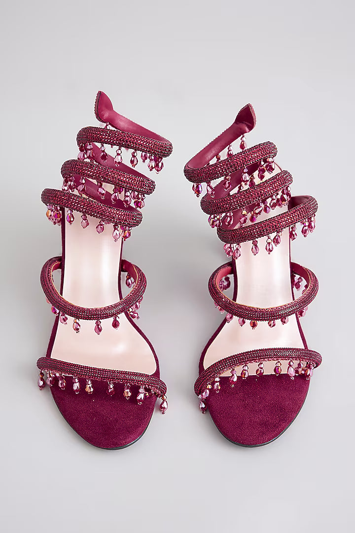 Red Panther With Work Heel