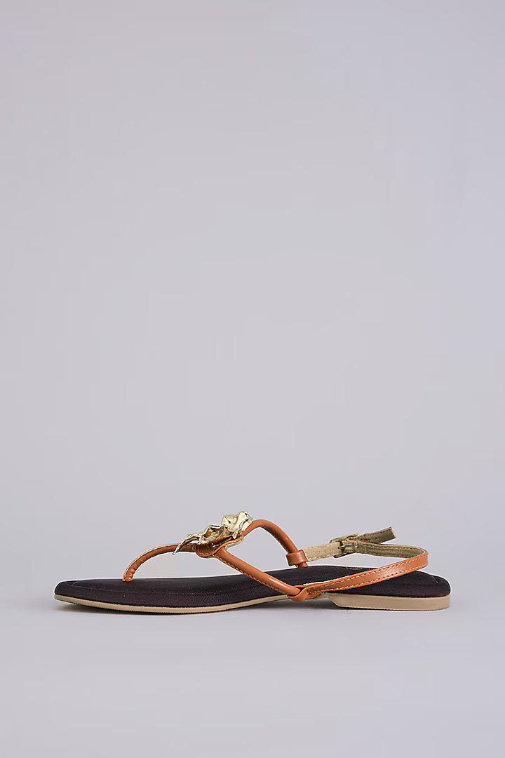 Zeno Brown Baby Wedge