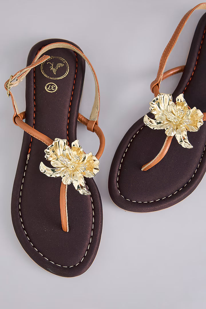 Zeno Brown Baby Wedge