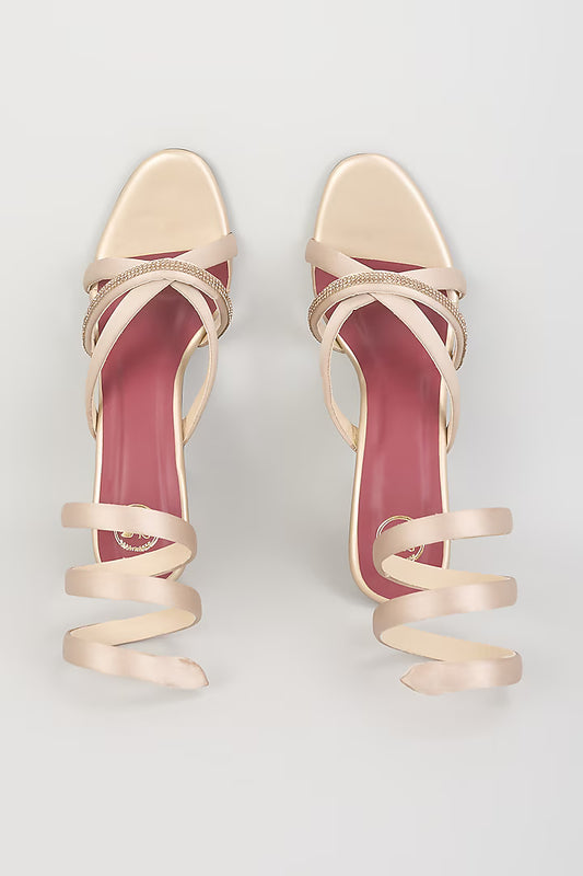 Champange Soft Spring Heel