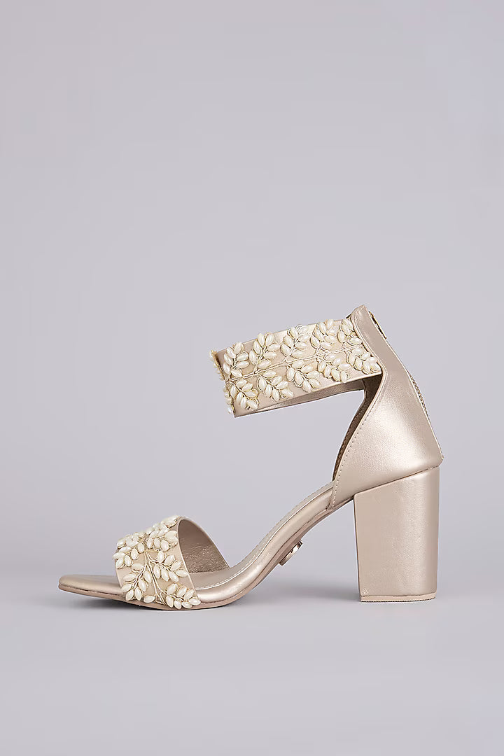 Swadesh Moti Gold Heel [Socks Gold]