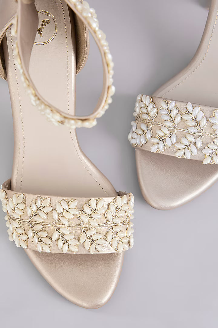 Swadesh Moti Gold Heel [Socks Gold]
