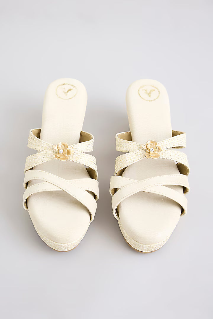 Ivory Petal Wedge