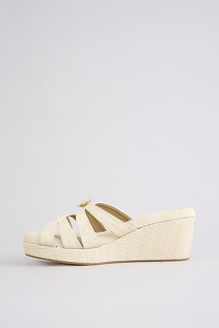 Ivory Petal Wedge