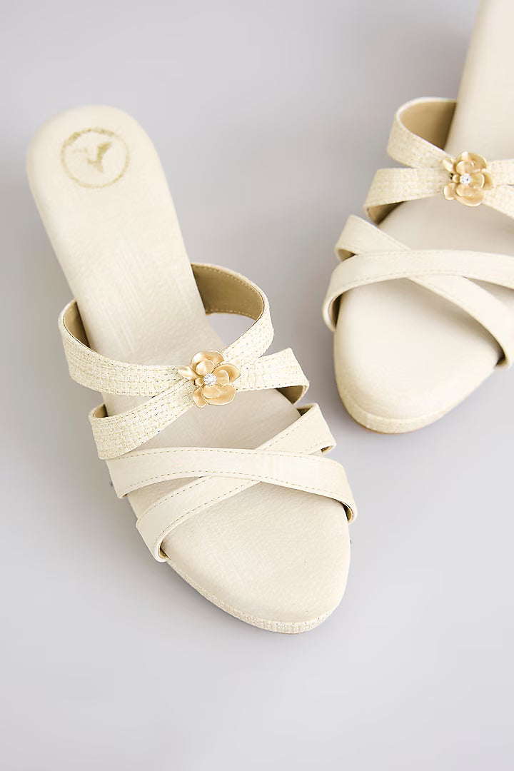 Ivory Petal Wedge