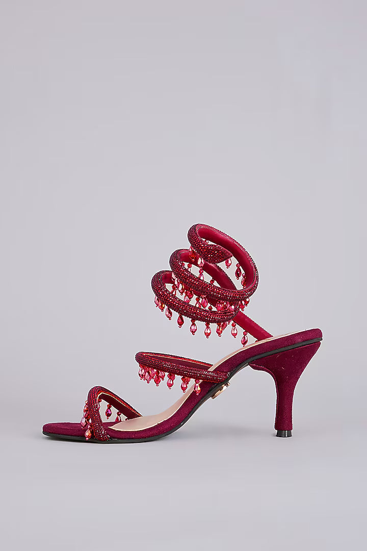 Red Panther With Work Heel