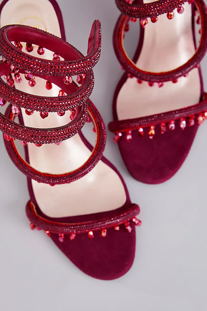 Red Panther With Work Heel