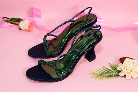 Soul Royal Blue Heels for Women – Stylish Open Toe Heel